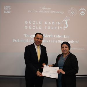 Kuruluşlarımızda görev yapan Bakım personellerimize yönelik “Duygusal Yüklerle Çalışırken Psikolojik Dayanıklılık ve İyi Oluş Atölyesi” - fotoğraf 6