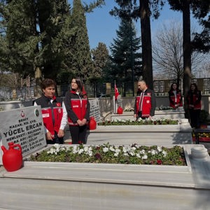 İl Müdürümüz Sayın Emine BÖÇKÜN, 81 İlde Eş Zamanlı Başlatılan Şehitlik Bakım ve Onarım Çalışmalarına İlişkin Basın Açıklamasında Bulundu - fotoğraf 6