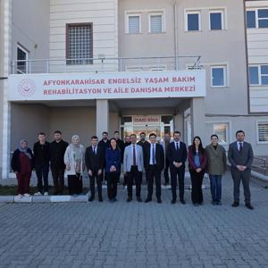 Destek Hizmetleri Daire Başkanı Engelsiz Yaşam Bakım ve Rehabilitasyon Merkezimizde - fotoğraf 1