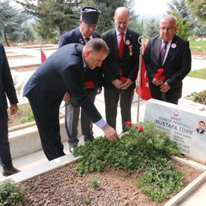 Bakanlığımız Koordinasyonunda Başlatılan ‘Aziz Şehitlerimizin Kabirlerine Vefa’ Ziyareti Gerçekleştirdik.  - fotoğraf 13
