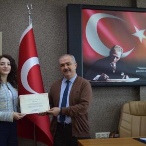 Değerlendirme Çerçevesi Eğitimi Kapsamında Gönderilen Teşekkür Belgeleri Takdim Edildi - fotoğraf 2