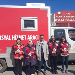 Mobil Sosyal Hizmet aracı ile yönlendirme çalışmaları gerçekleştirilmiştir. - fotoğraf 1