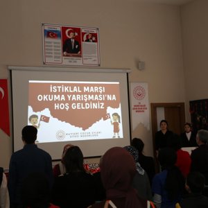 Kayseri Çocuk Evleri Sitesi’nde İstiklal Marşı’nı Güzel Okuma Yarışması Düzenlendi - fotoğraf 4