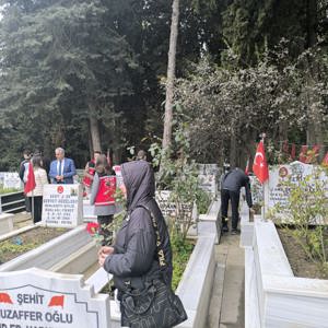Şehitliklerde Bayram Öncesi Bakım ve Ziyaret - fotoğraf 4