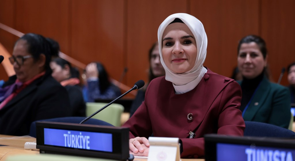 Bakanımız Mahinur Özdemir Göktaş, ABD’de KSK’nın 70’inci Oturumu’nda konuştu: