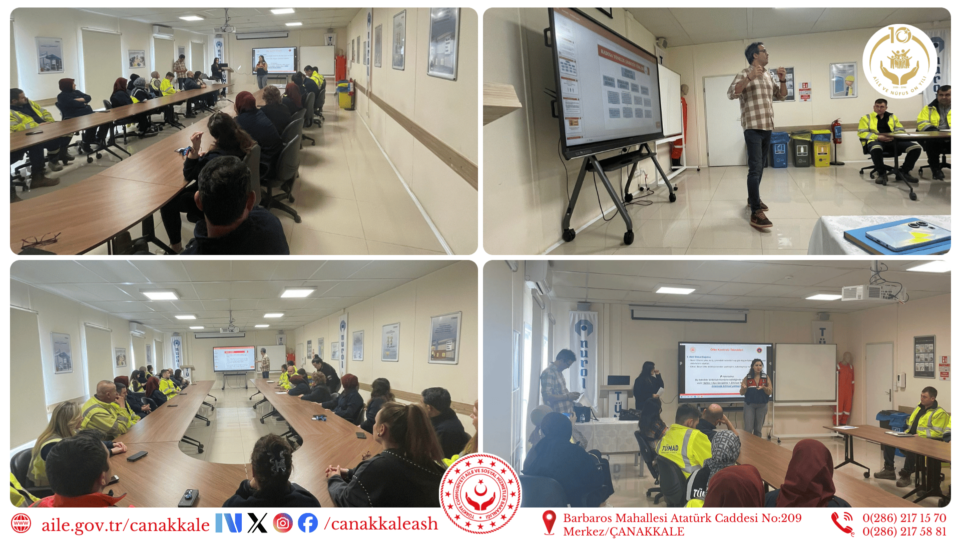 Lapseki’de Bilgilendirme Eğitimi Gerçekleştirildi