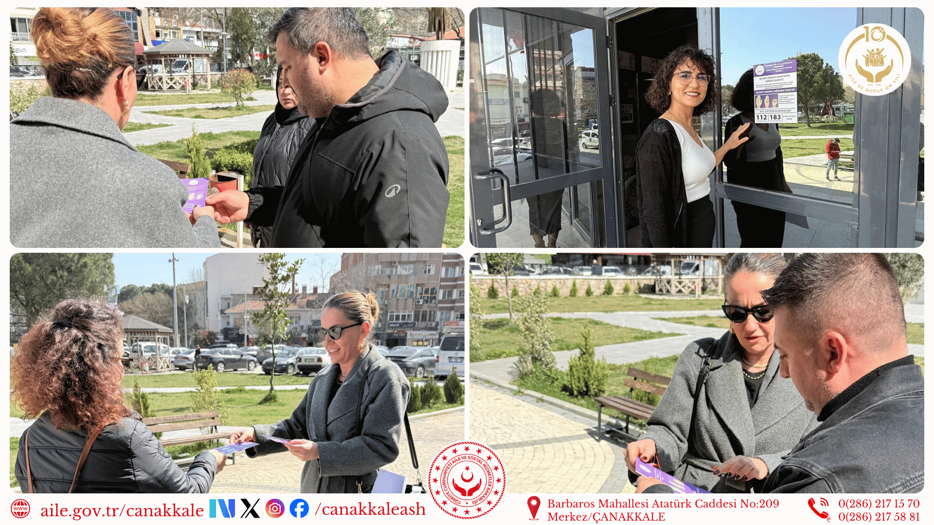 Çan’da 8 Mart Kapsamında Farkındalık Çalışması