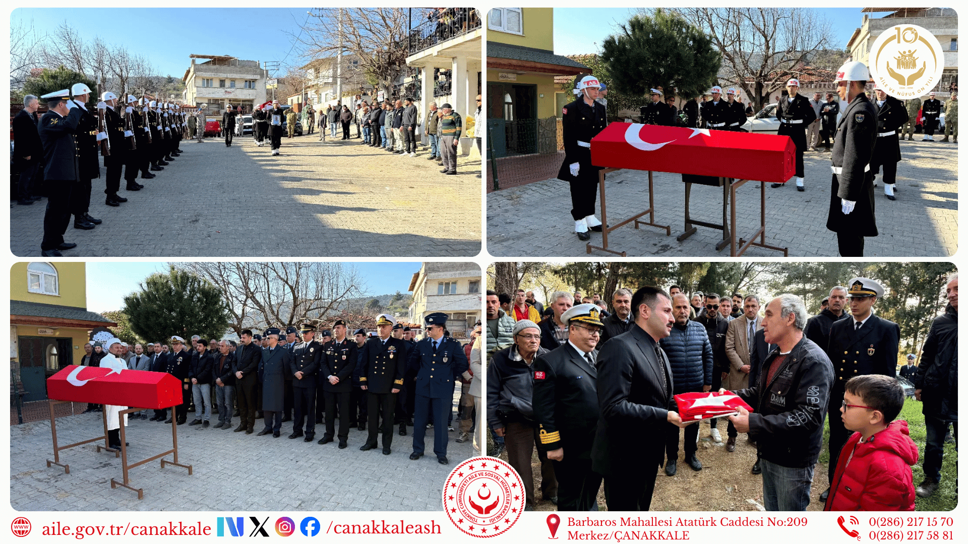 Kıbrıs Gazimiz Ramazan ÇATKIN Dualarla Son Yolculuğuna Uğurlandı