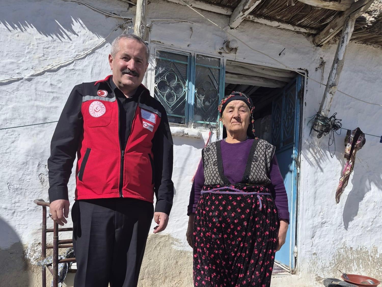 Bolvadin Sosyal Hizmet Merkezi'nin Ramazan Ayı Hane  Ziyaretleri