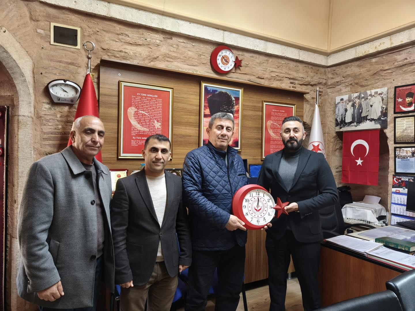 18 Mart Şehitleri Anma Günü Kapsamında Şehit ve Gazi Dernekleri Ziyaret Edildi