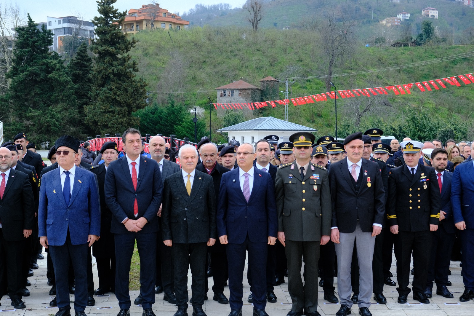 Çanakkale Zaferi’nin 111. Yılında Şehit ve Gaziler Saygıyla Anıldı.