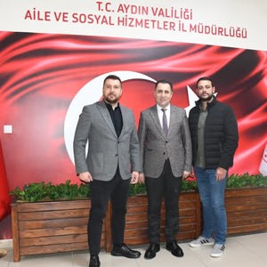 Aydın Sanayici ve İş İnsanları Derneği (AYSİAD) Başkanı Fırat Barışık, İl Müdürümüz İlkay Türkoğlu’nu makamında ziyaret ederek hayırlı olsun dileklerini iletti. - fotoğraf 1