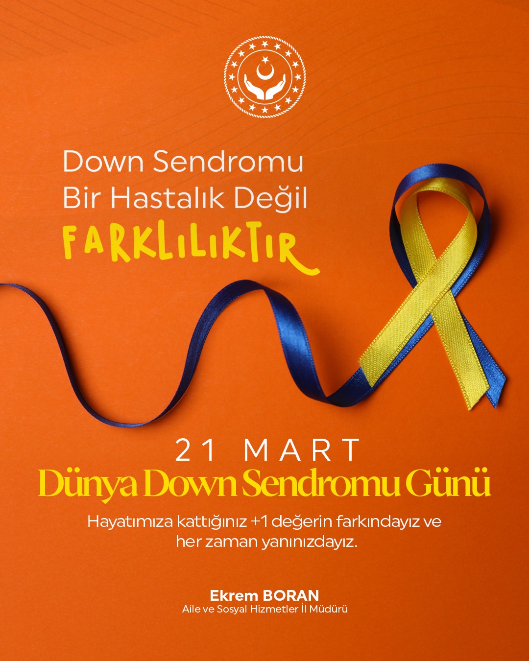 21 MART DÜNYA DOWN SENDROMU FARKINDALIK GÜNÜ BASIN BİLDİRİSİ
