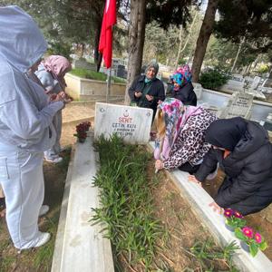 Bakanlığımızdan Hizmet Alan Gençlerimizle Şehitlik Ziyaretleri Gerçekleştirilerek Aziz Şehitlerimiz Dualarla Yâd Edildi - fotoğraf 1