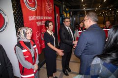 Çanakkale ruhunu, şehitlerimizin emanetleri olan kıymetli ailelerimizle paylaştık. 