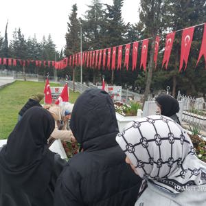 Arefe Gününde Şehitlerimize Vefa Ziyareti - fotoğraf 1