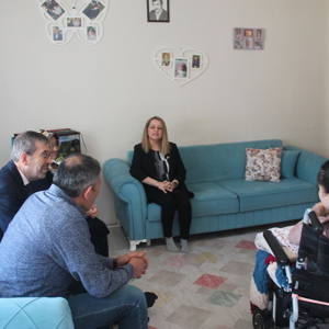 Daire Başkanı Sibel Özmert Yılmaz’dan Aile Ziyaretleri - fotoğraf 1