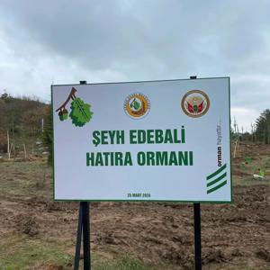 Şeyh Edebali Hatıra Ormanında Fidanlarımız Toprakla Buluştu - fotoğraf 3