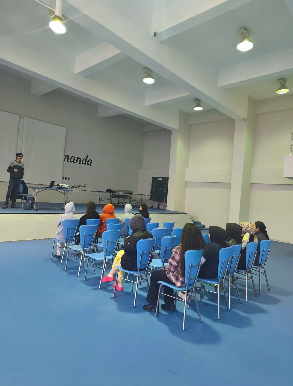 Pazaryeri KYK Yurdunda Kalan Öğrenci ve Çalışan Personele Yönelik Eğitim Gerçekleştirildi