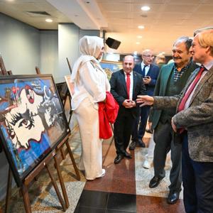 Şehit Yakınlarımız tarafından Keçe Kursu Sergisi Gerçekleştirildi - fotoğraf 11