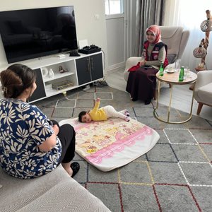 Evlenecek Gençlerin Desteklenmesi Projesi’nden Yararlanan Genç Ailelerimizi Ziyaret Ettik - fotoğraf 2