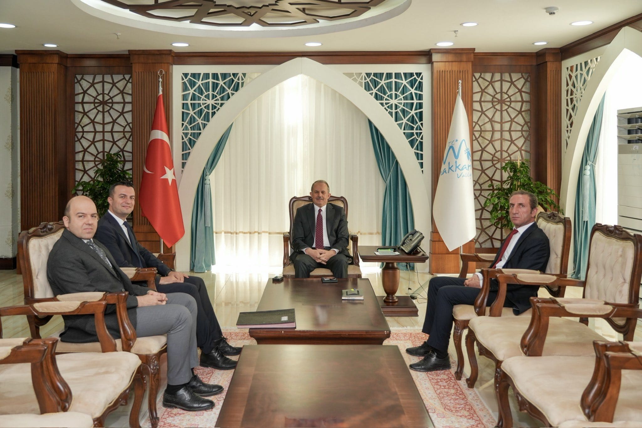 Daire Başkanı Selami TOPUZ ve İl Müdürümüzden Valimiz İbrahim TAŞYAPAN’a Hayırlı Olsun Ziyareti