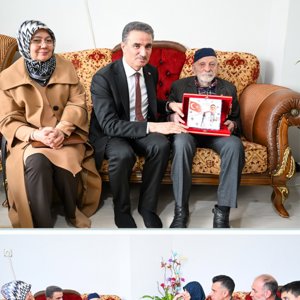 Kore Gazisi Recep Kekeç’e Gerçekleştirilen Ziyaret - fotoğraf 1