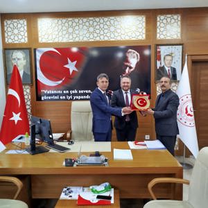 il Müdürümüz Sayın Sabri Sidar’a Ziyaret - fotoğraf 1