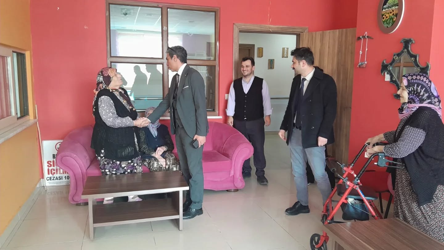  İl Müdürümüz Huzurevi Sakinlerini Ziyaret Etti