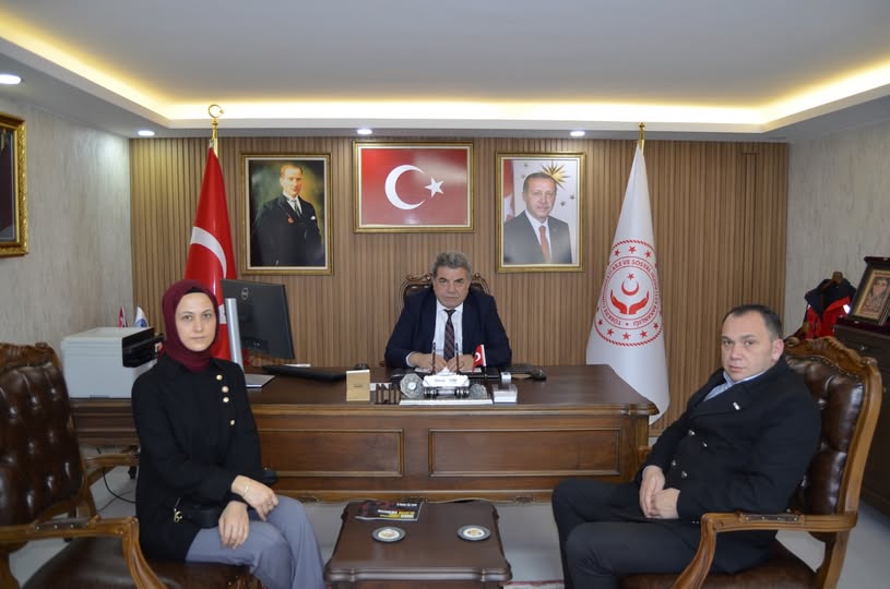 Kızılay’dan İl Müdürü Harun Tan’a Anlamlı Ziyaret İş Birliği Mesajı