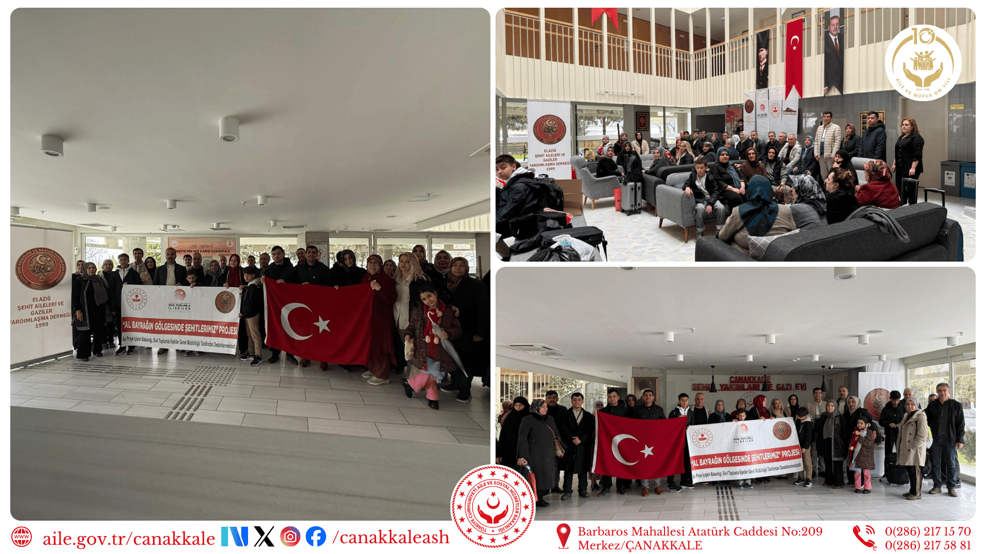 Elazığ’dan Gelen Şehit Yakınları ve Gazilerimizi Ağırladık 🇹🇷