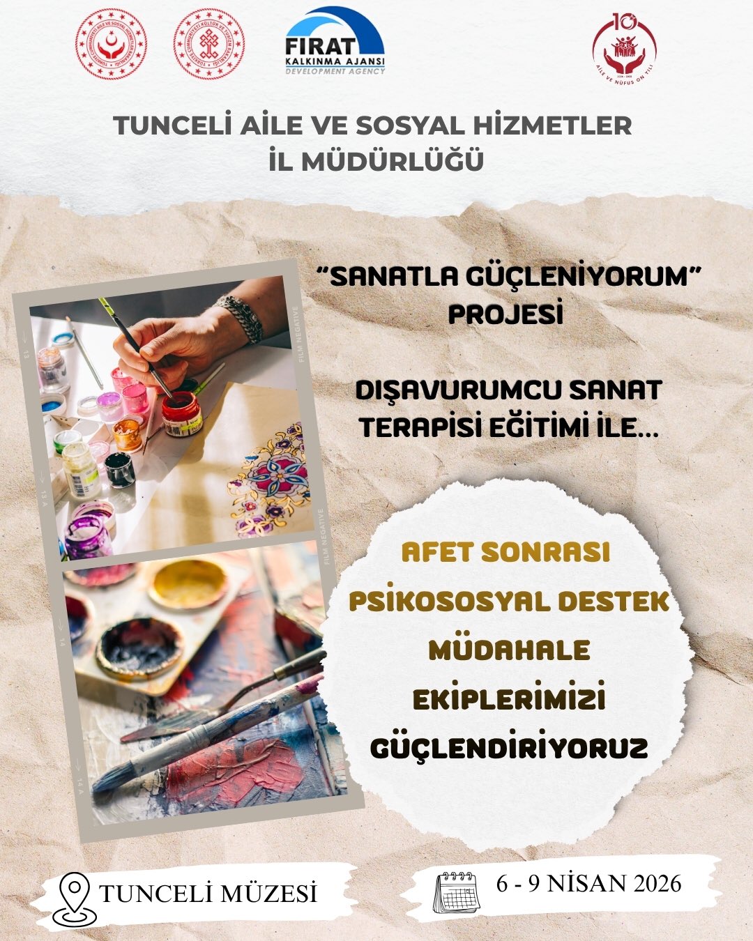 Afet Sonrası Psikososyal Destek Müdahale Ekiplerimizi Güçlendiriyoruz