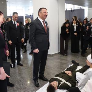 18 Mart Şehitleri Anma Günü ve Çanakkale Zaferi etkinlikleri kapsamında Zonguldak Bülent Ecevit Üniversitesinde düzenlenen programa katılım sağlanmıştır. - fotoğraf 5