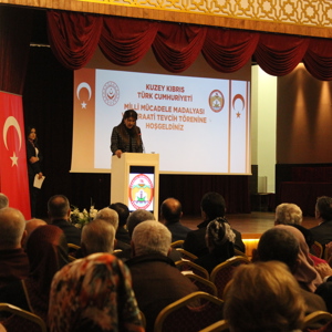 KKTC Milli Mücadele Madalyası ve Beratı Tevcih Töreni Gerçekleştirildi - fotoğraf 24