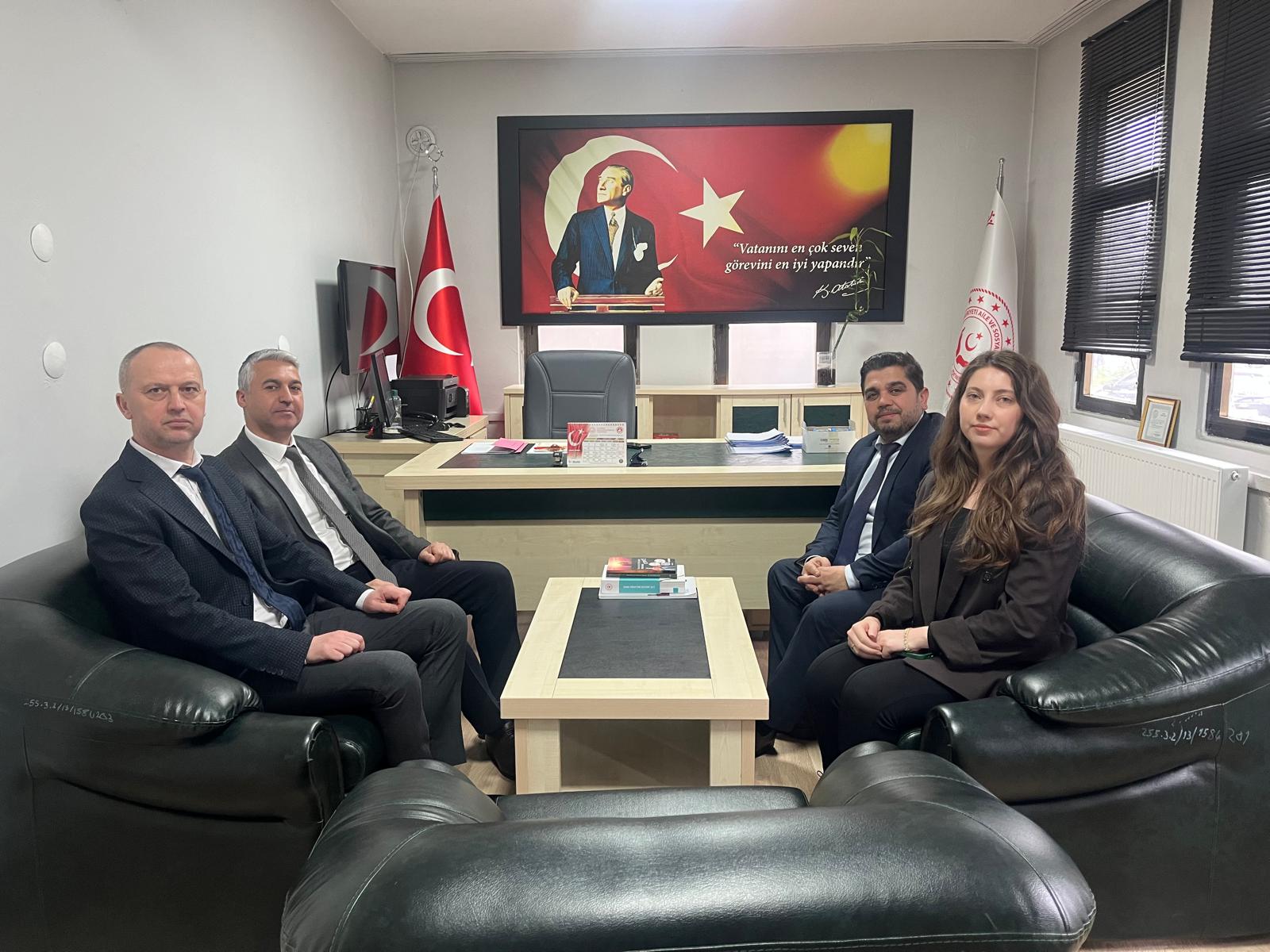 Görele Sosyal Hizmet Merkezi Müdürlüğüne Ziyaret