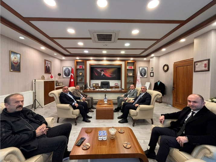 Rize Aile ve Sosyal Hizmetler İl Müdürü Hüseyin Güçlü Makamında Ziyaret Edildi