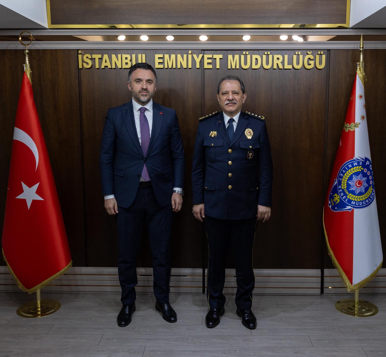 Polis Haftası Kapsamında İl Müdürümüz Sn. Ömer Turan, İl Emniyet Müdürü Sn. Selami Yıldız’ı Makamında Ziyaret Etti