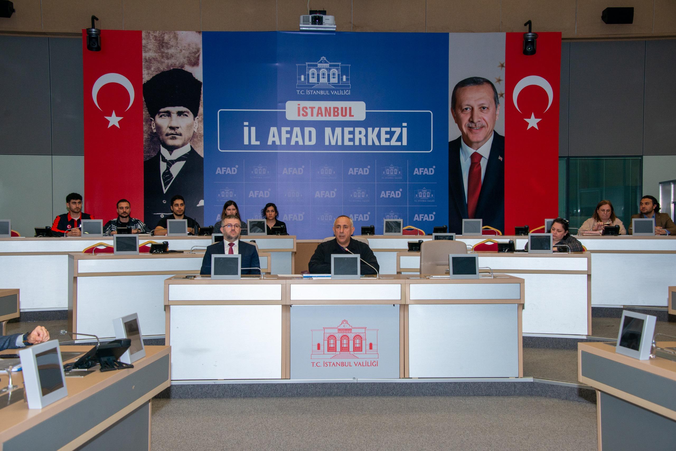 Türkiye Afet Müdahale Planı (TAMP) Kapsamında İstanbul Yerel Düzey Operasyonel Planlarının Güncellenmesine İlişkin Çalışmalar Gerçekleştirilmiştir