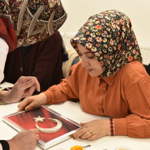 “Sanata Teşvik ve Sanatla Yaşam” programı kapsamında düzenlenen Filografi kursumuz tüm hızıyla devam ediyor. - fotoğraf 7