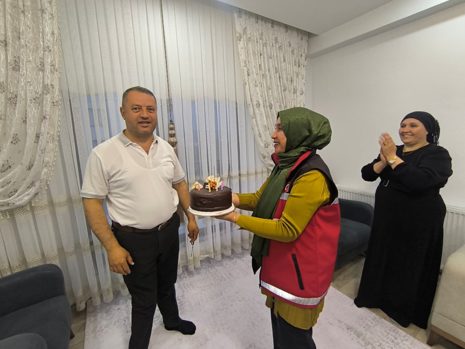 Kahraman Gazimize Doğum Günü Sürprizi 