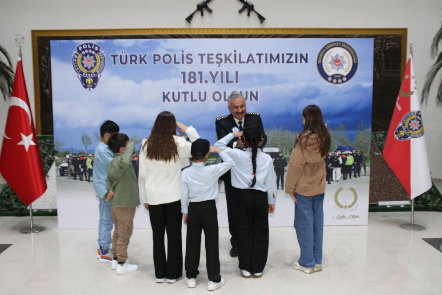 İl Müdürümüz Kudret GÜLTAŞ Çocuklarımızla Birlikte İl Emniyet Müdürü’nü Ziyaret Etti