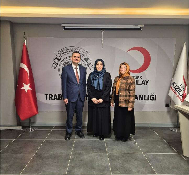 Trabzon Kızılay Şubesi Başkanı Sevil Yıldırım Ziyaret Edildi