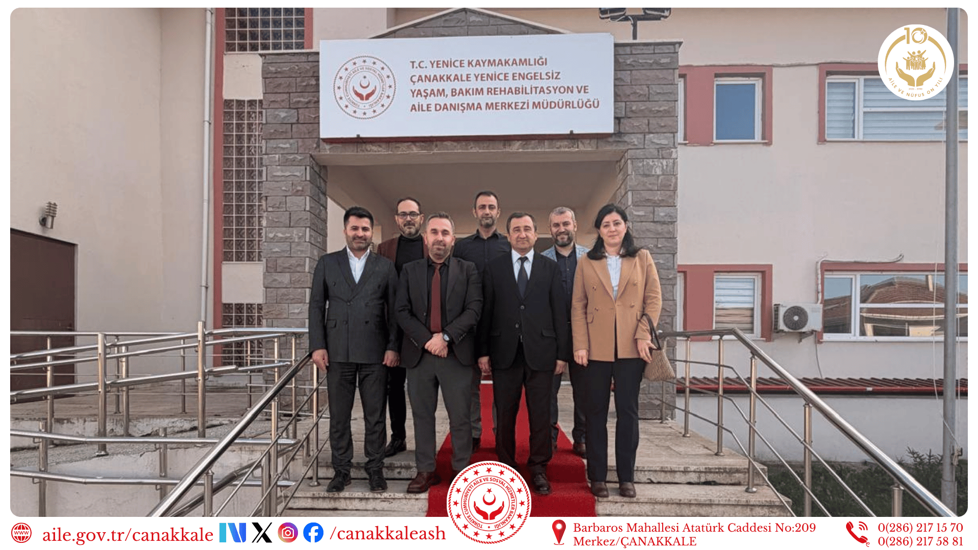 İl Müdürümüz ve İl Müdür Yardımcılarımızdan Yenice Kuruluşuna Ziyaret