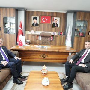 İl Müdürümüz Sayın Umut Zeybek’ten İl Millî Eğitim Müdürümüze Ziyaret - fotoğraf 1