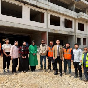 İleri Yaş Bakım ve Rehabilitasyon Merkezi Şantiyesinde İnceleme - fotoğraf 3