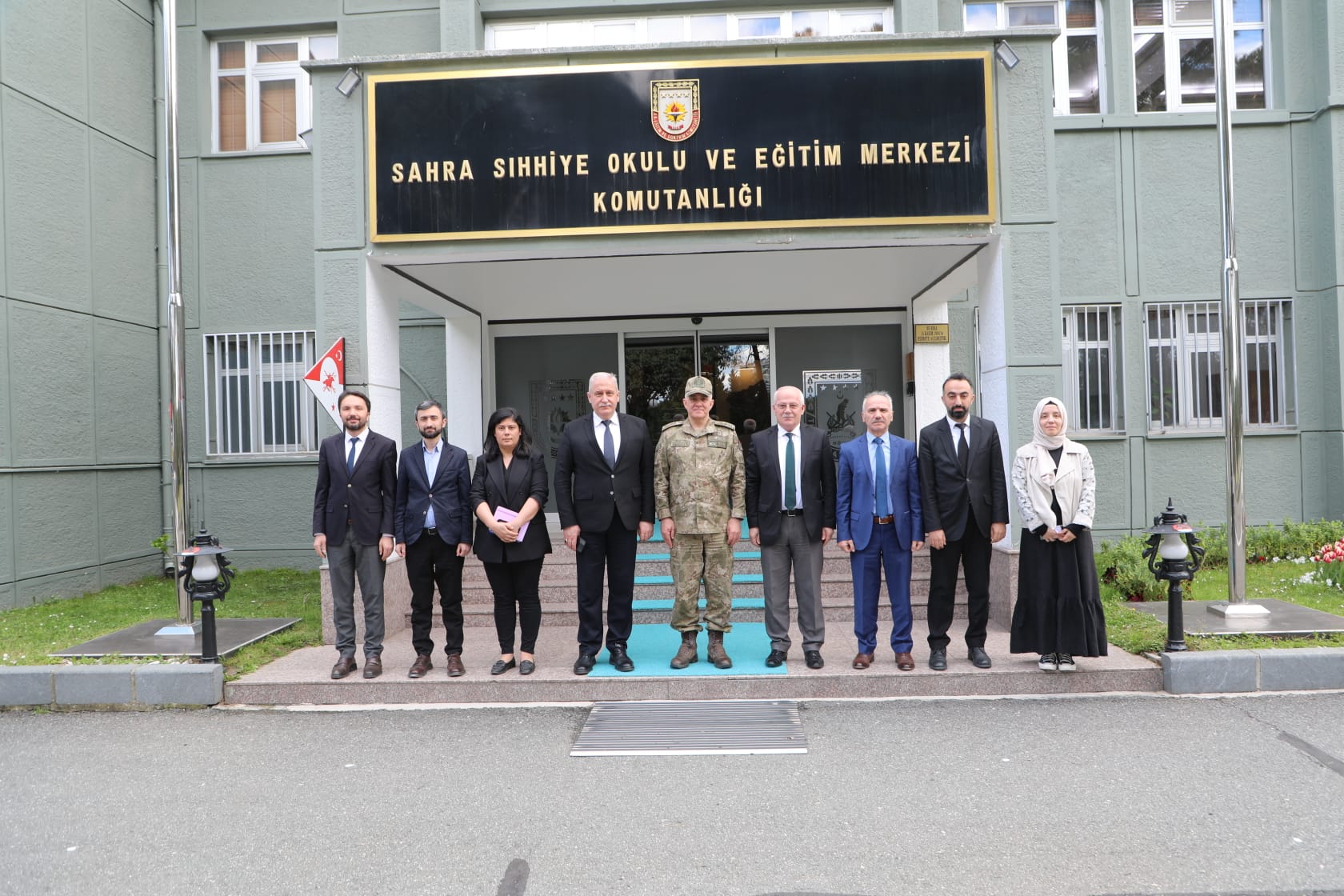 Sosyal Hizmetlerde İş Birliği Güçleniyor: Sahra Sıhhiye Komutanlığına Ziyaret