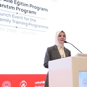 Bakanımız Mahinur Özdemir Göktaş "Modüler Aile Eğitim Programı Tanıtım Töreni"nde konuştu: - fotoğraf 1