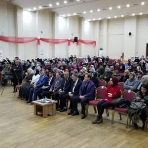 Öğretmen evi Konferans Salonunda 400 kadına kadın Kooperatifçiliği ve Finansal Okuryazarlık hakkında bilgilendirme yapılmıştır. - fotoğraf 4