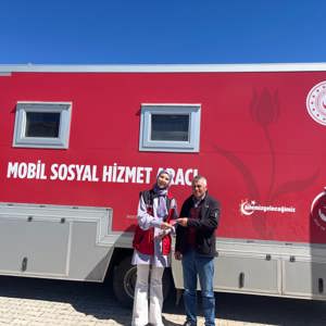 Mobil Sosyal Hizmet Merkezi Saha Çalışması - fotoğraf 1