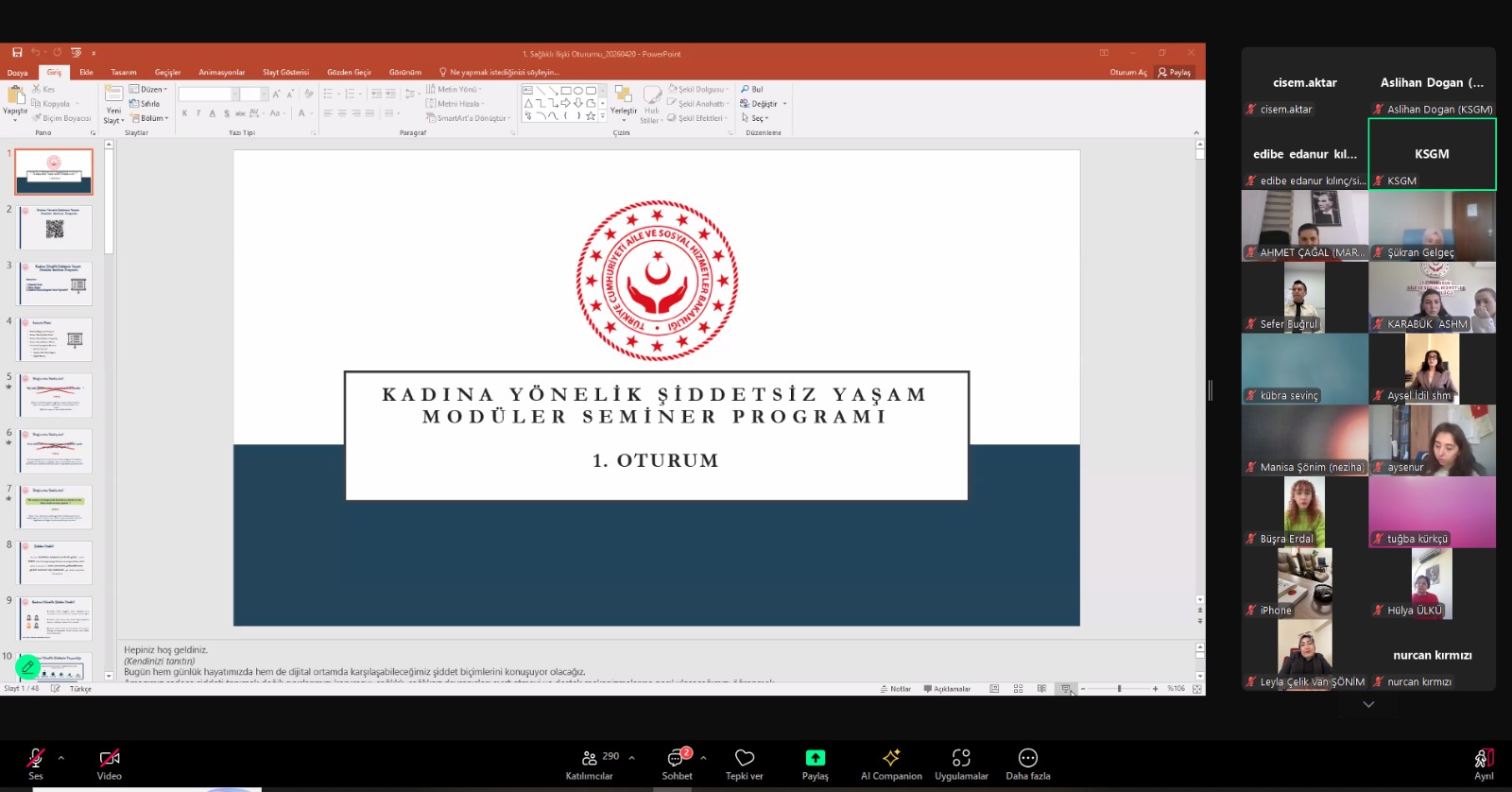 Kadına Yönelik Şiddetle Mücadelede Gençlerle Daha Güçlü ve Proaktif Bir Dönem Başlatıyoruz